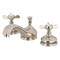 Kingston Brass KS1166BEX 8" Widespread Bathroom Faucet, Polished Nickel KS1166BEX - alternate 1